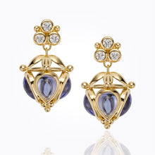 Load image into Gallery viewer, 18K Petal Drop Earrings