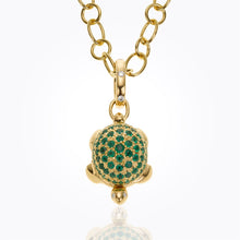 Load image into Gallery viewer, 18K Small Turtle Locket