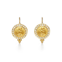 Load image into Gallery viewer, 18K Angel Earrings