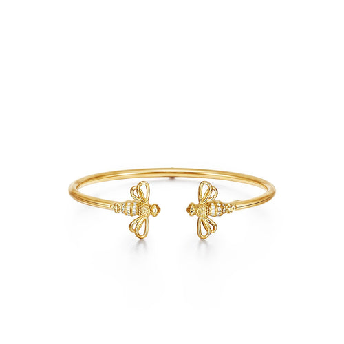 18K Bee Bellina Bangle