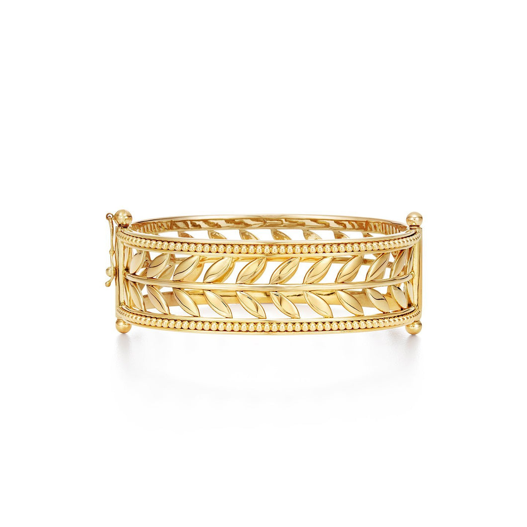 18K Granulated Vine Bracelet