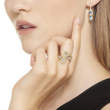 Load image into Gallery viewer, 18K Arabesque Mummy Ring