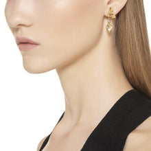 Load image into Gallery viewer, 18K Bird Earrings