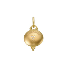 Load image into Gallery viewer, 18K Aquarius Zodiac Pendant