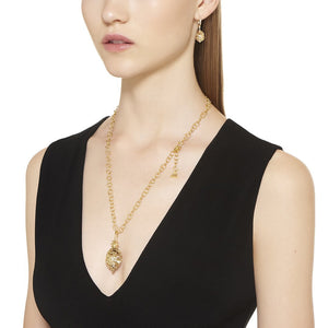 18K Lattice Amulet